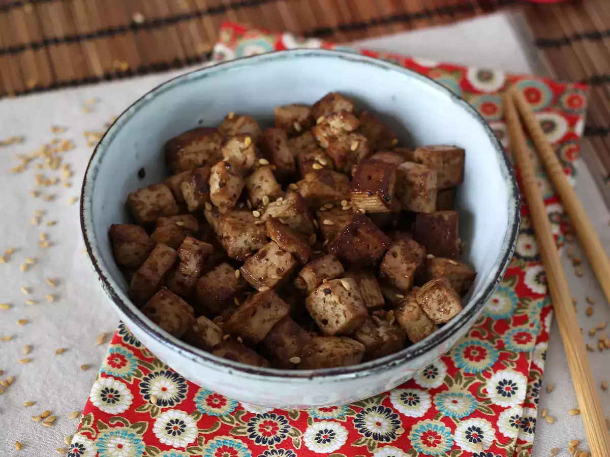 Recept Marinované tofu s ázijskými príchuťami (po tomto si tofu zamilujete!)