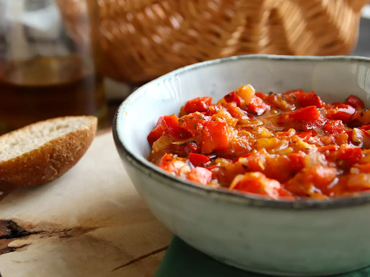 Recept Jednoduchý paradajkový šalát