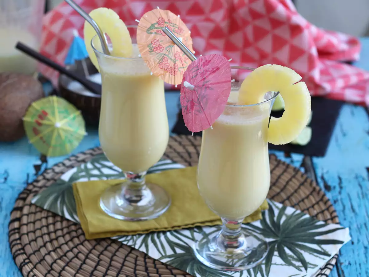 Recept Rýchla nealkoholická piňa colada