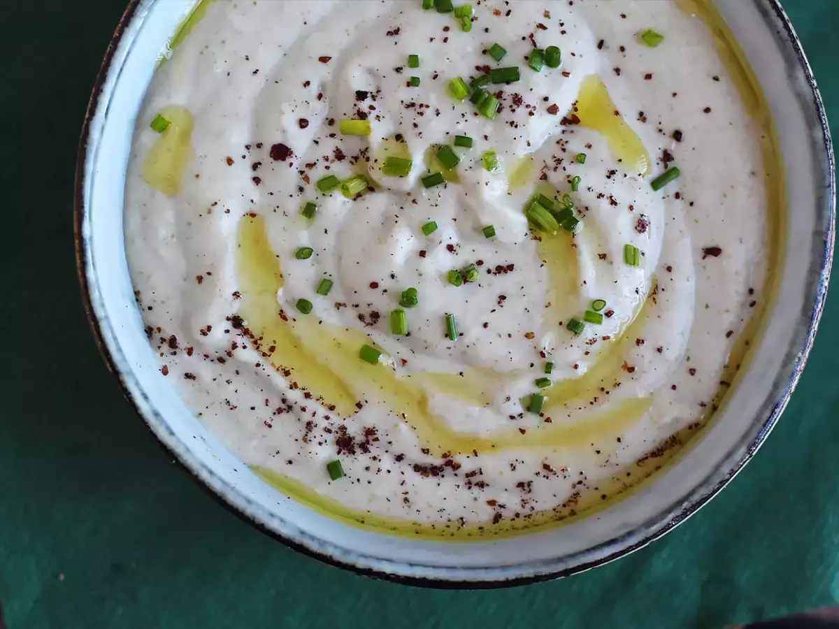 Recept Hummus z bielej fazule a kokosového mlieka