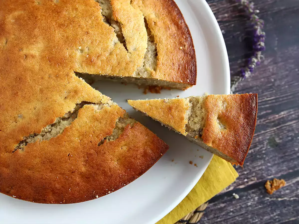 Recept Banánový koláč