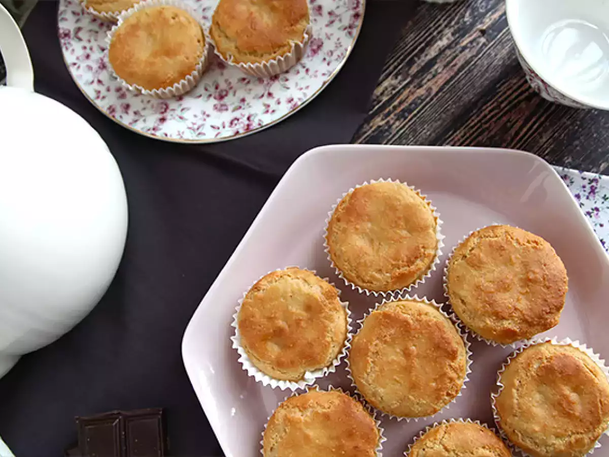 Recept Čokoládové srdiečkové muffiny - vegánske a bezlepkové