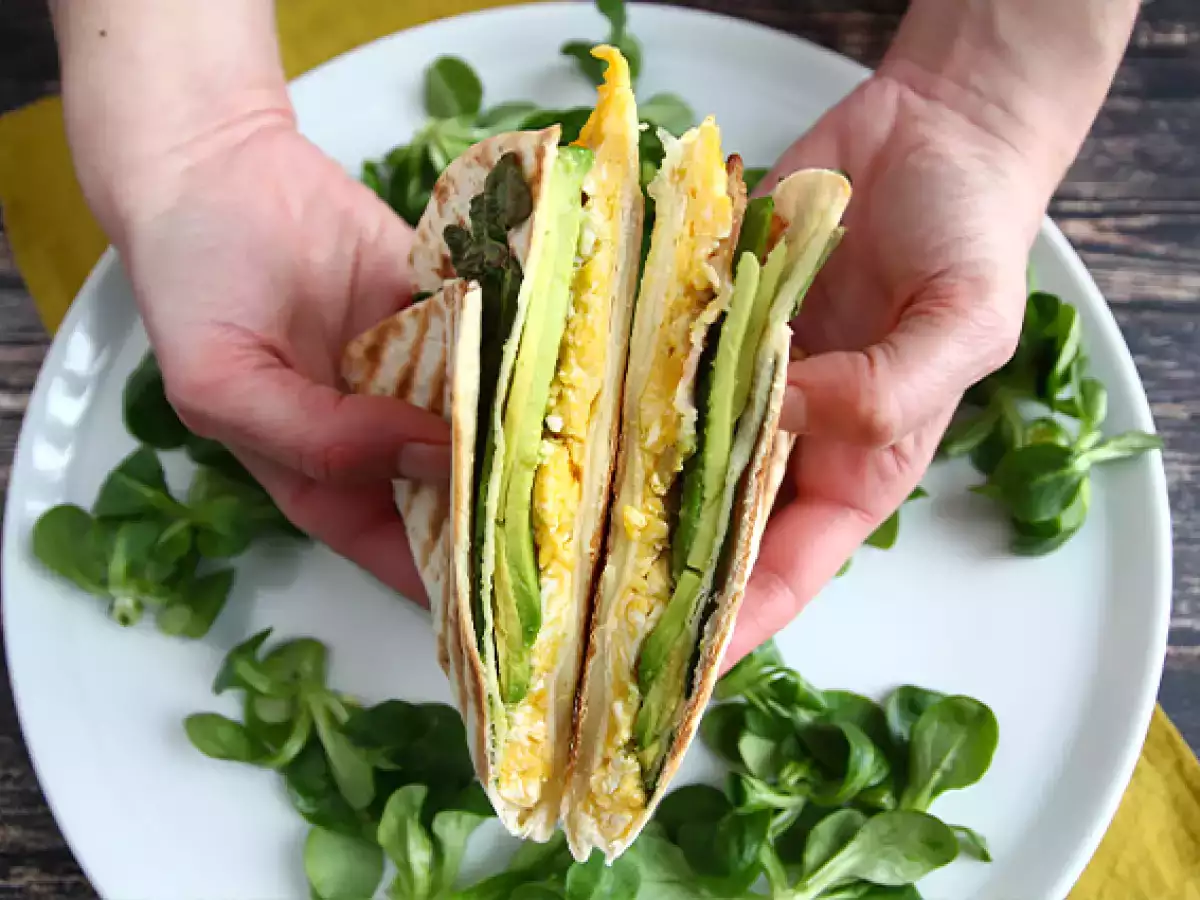 Recept Hrianky na štýl obeda - tortilla wrap hack