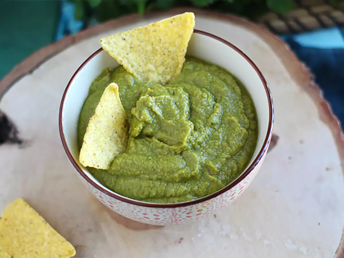 Recept Guacamole s hráškom a limetkou