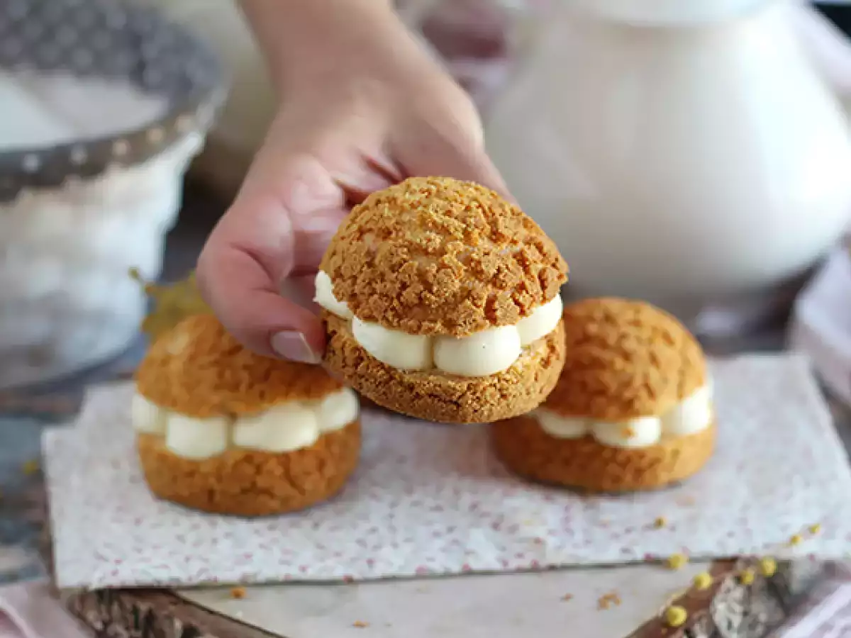 Recept Vanilkové sušienky s krémom