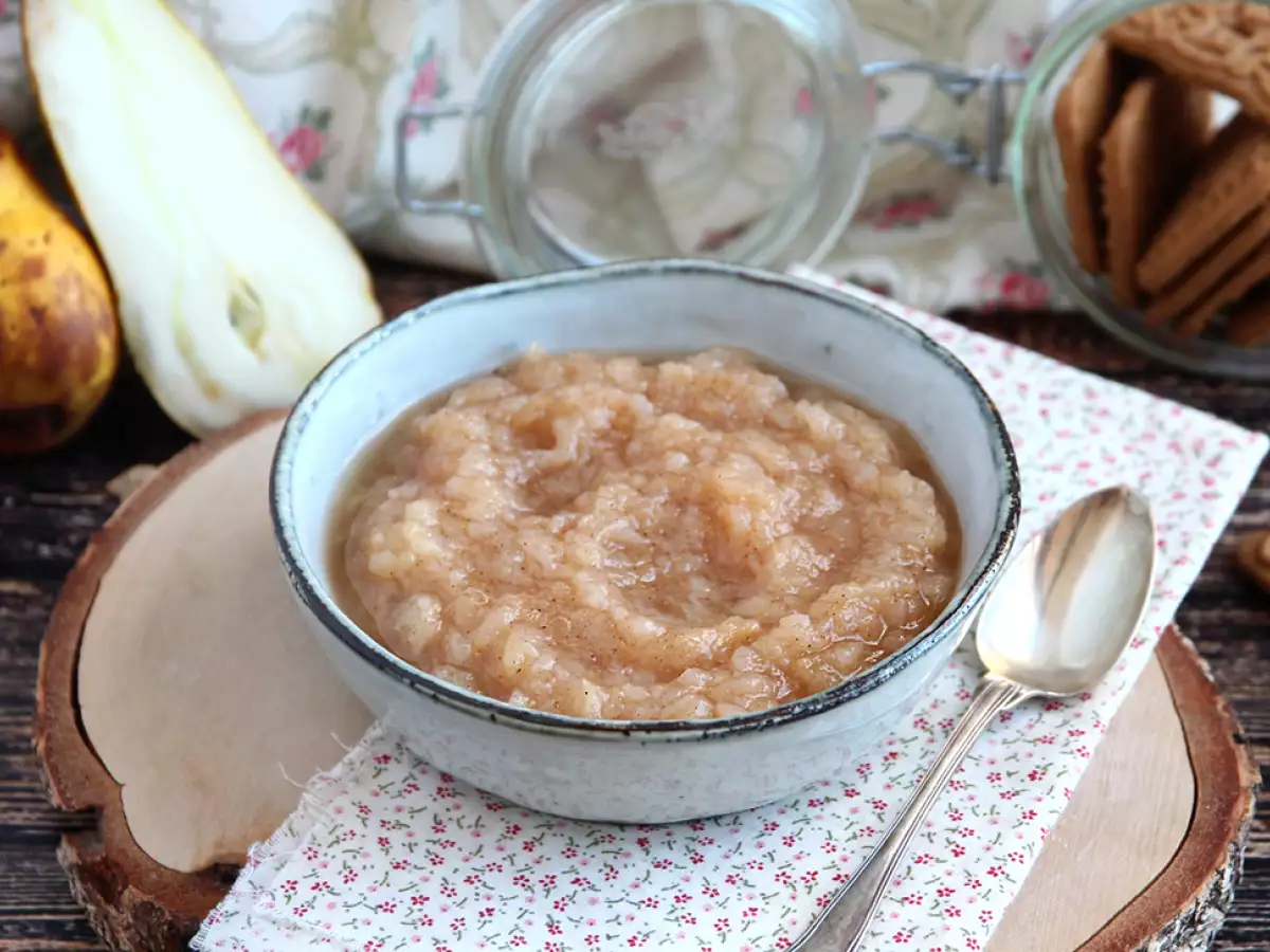 Recept Hruškový a škoricový kompót (bez pridaného cukru)