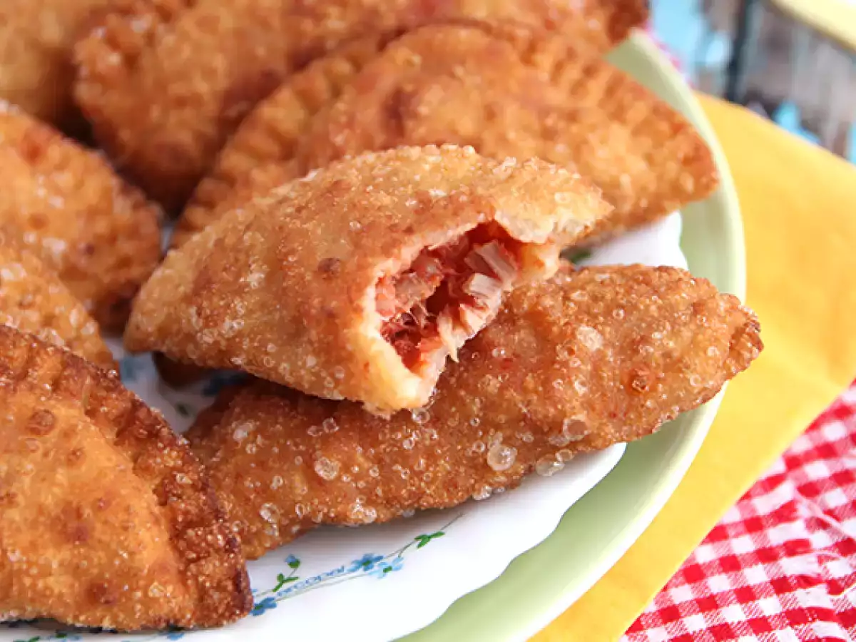 Recept Tuniakové koláčiky s domácim cestom