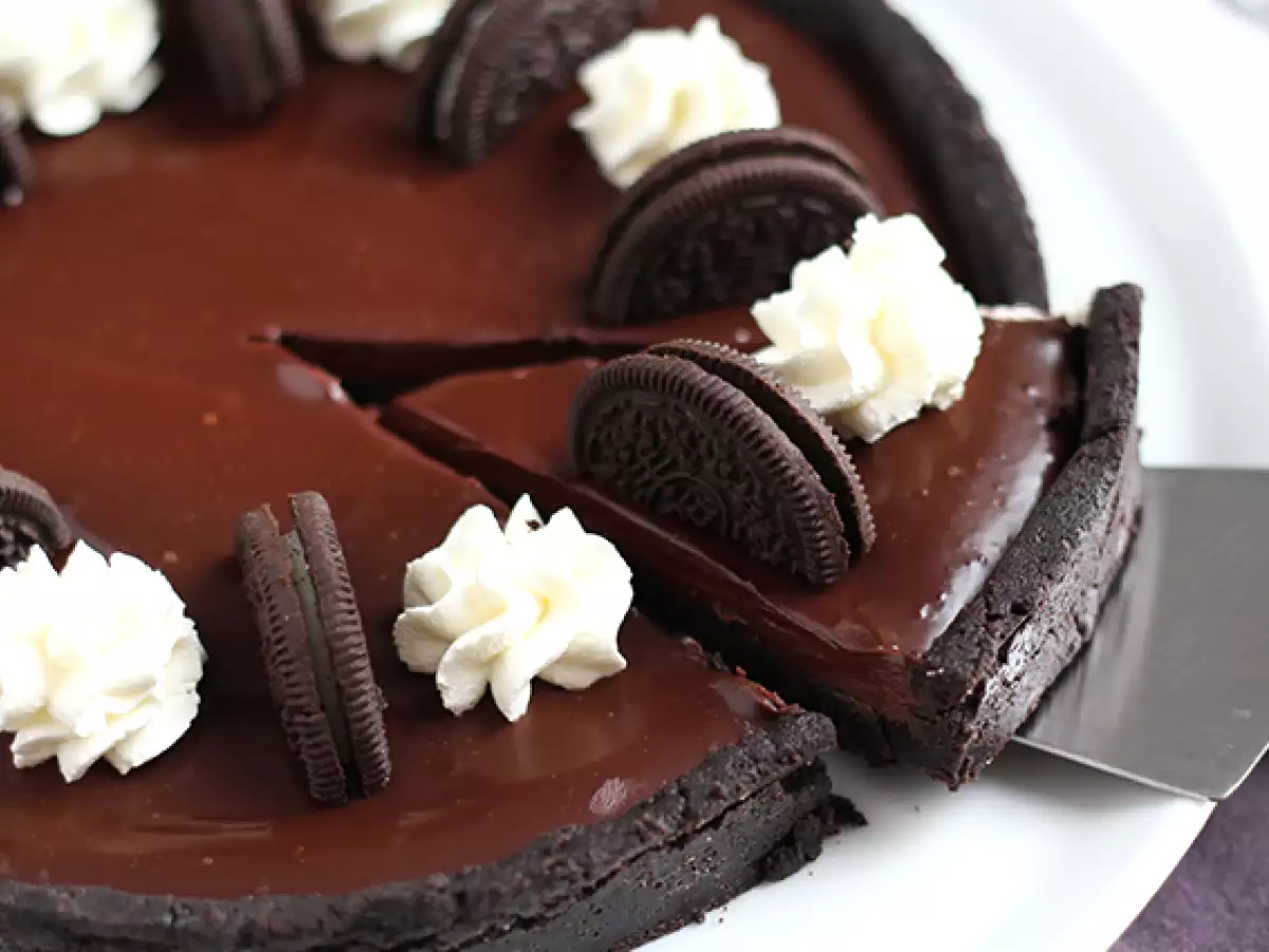 Recept Čokoládový a oreo tartaletka