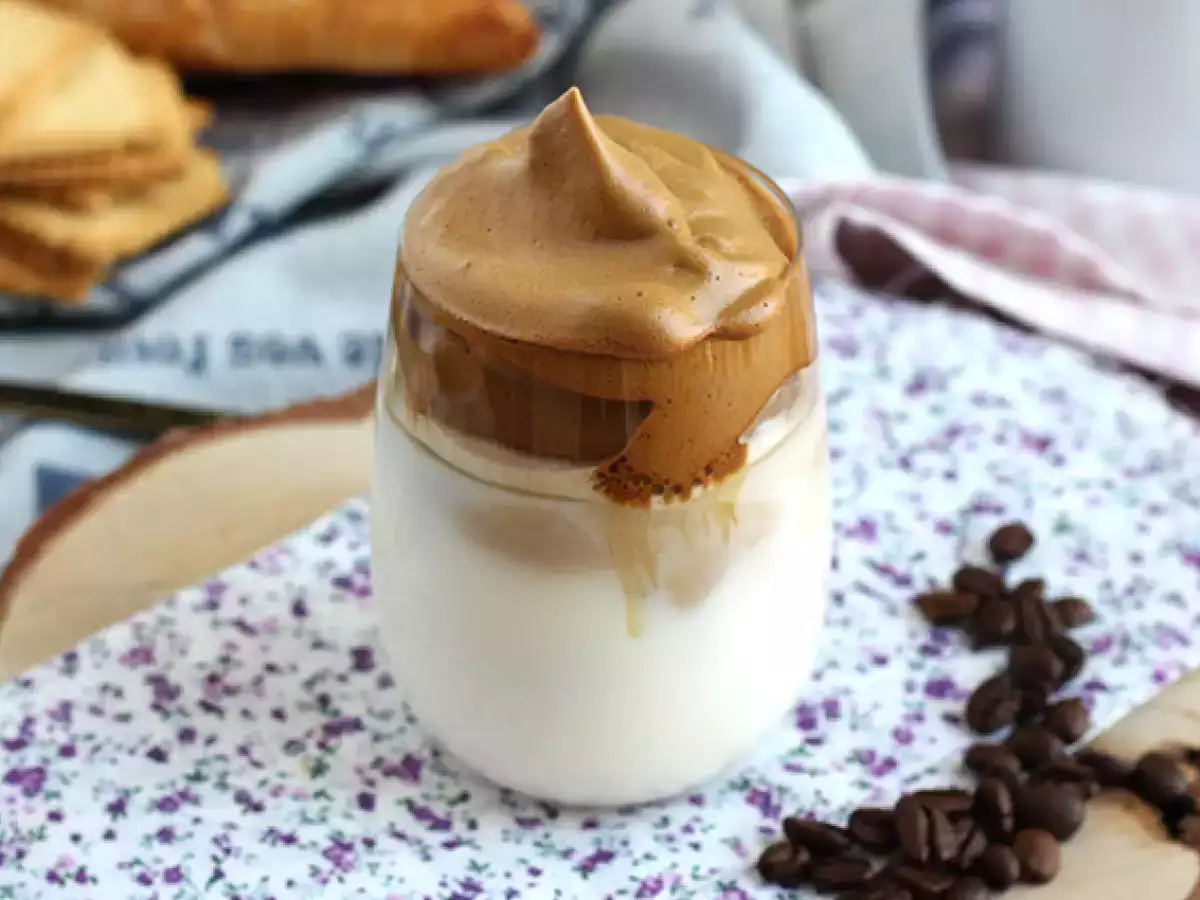Recept Kávová pena dalgona