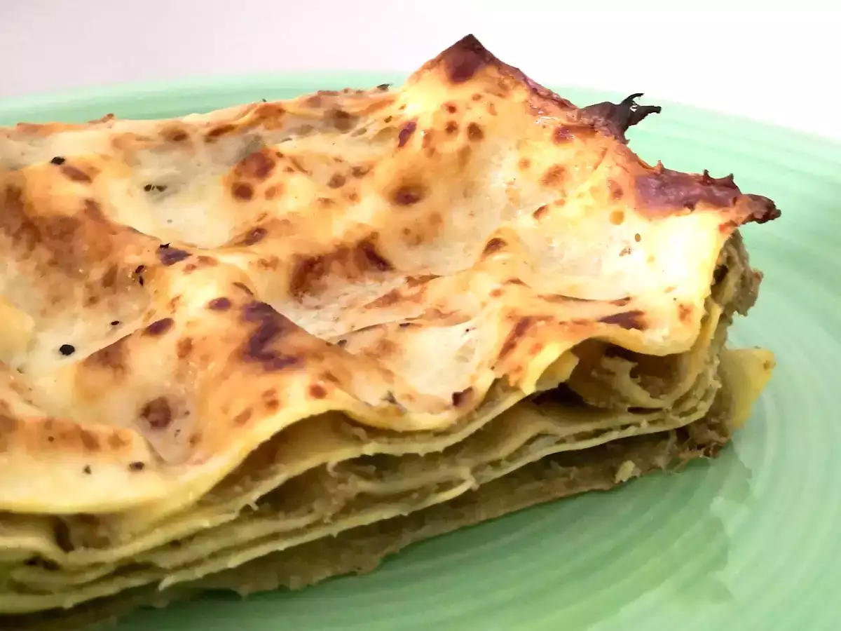 Recept Lasagne s artičokmi a syrom ricotta