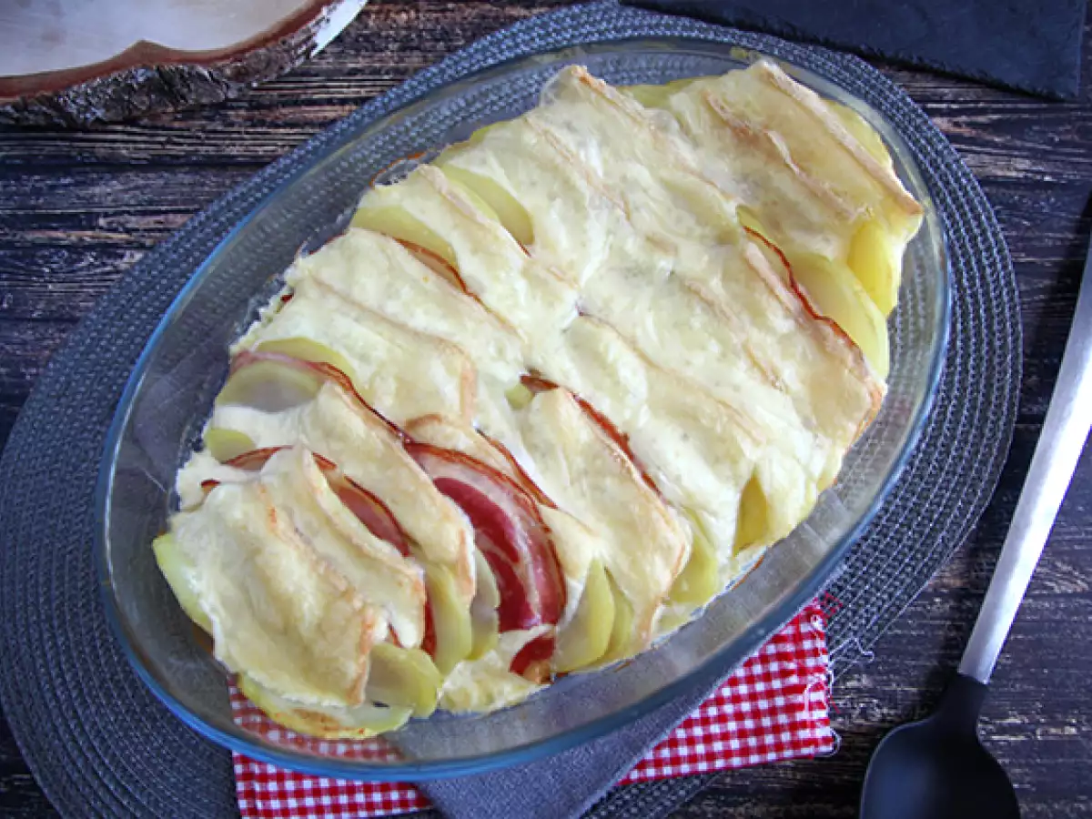 Recept Raclette gratin