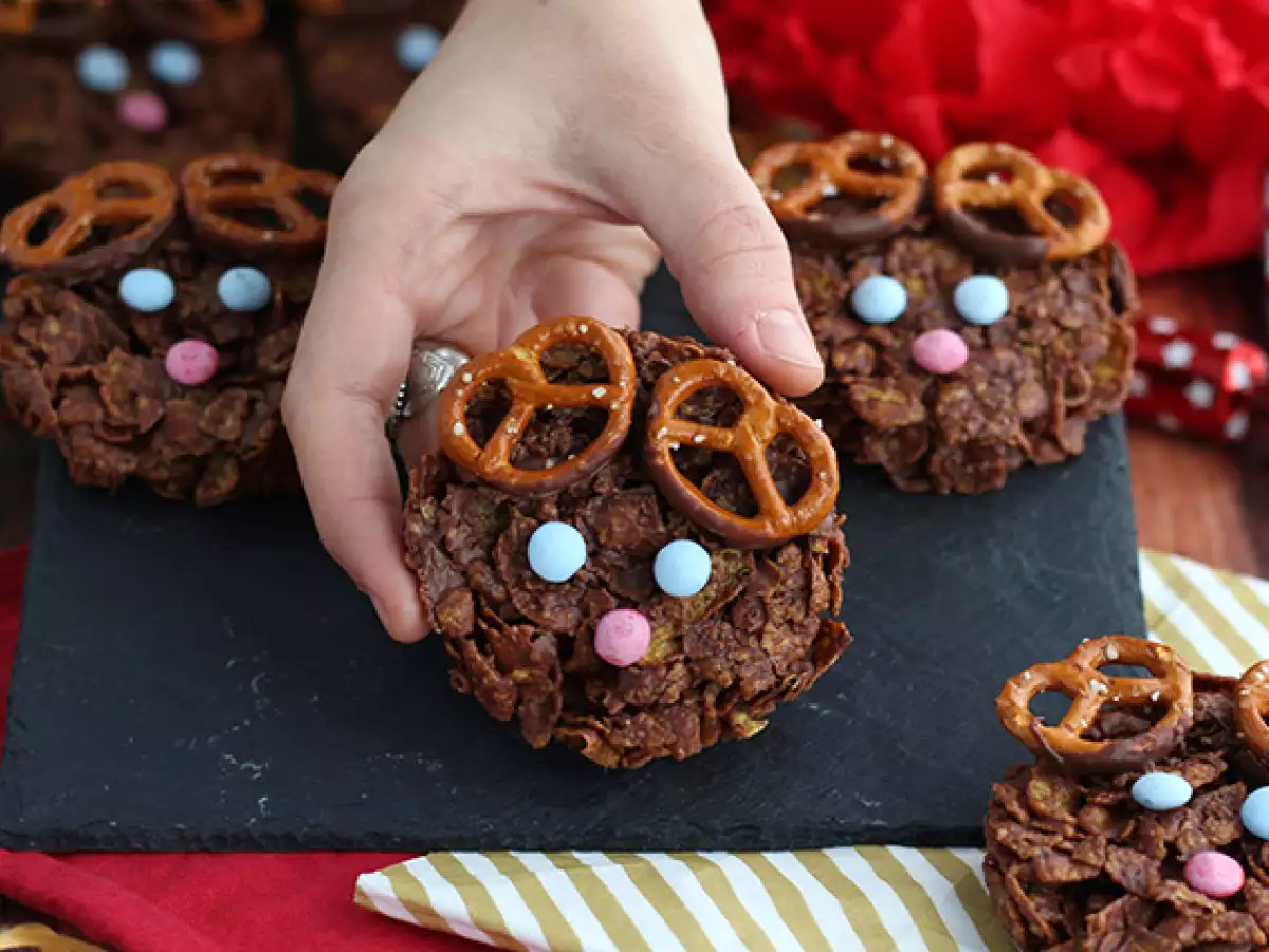 Recept Ružové pieskové koláče vianočný sob