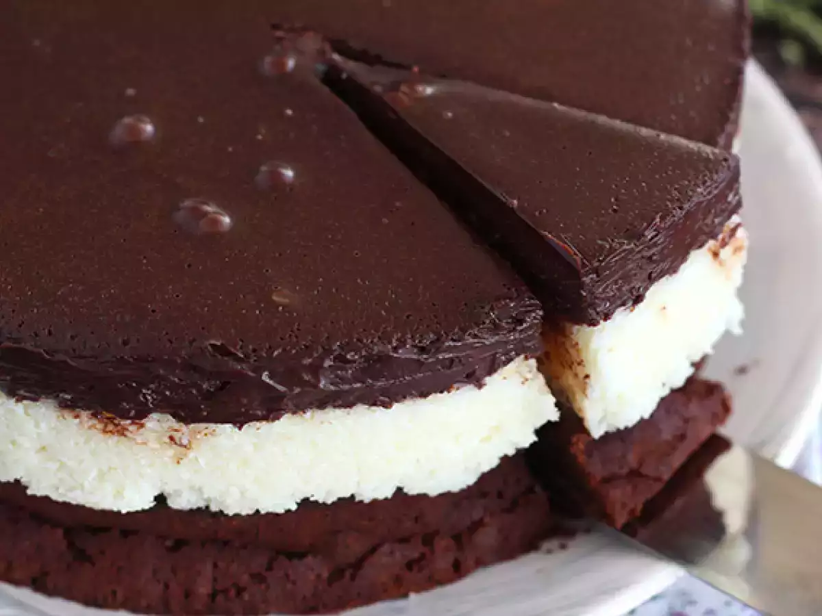 Recept Bounty brownie
