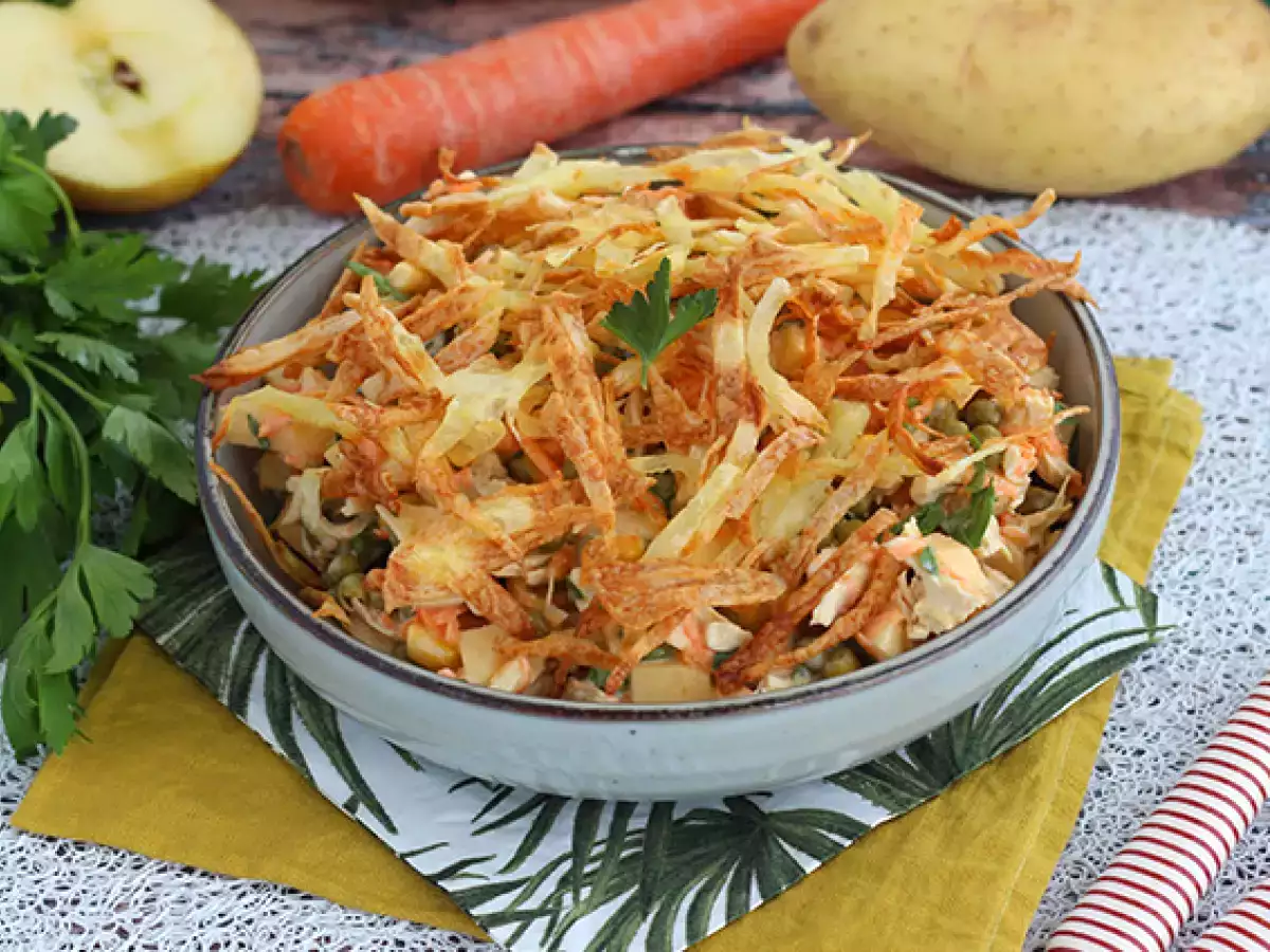 Recept Salpicão - brazílsky šalát
