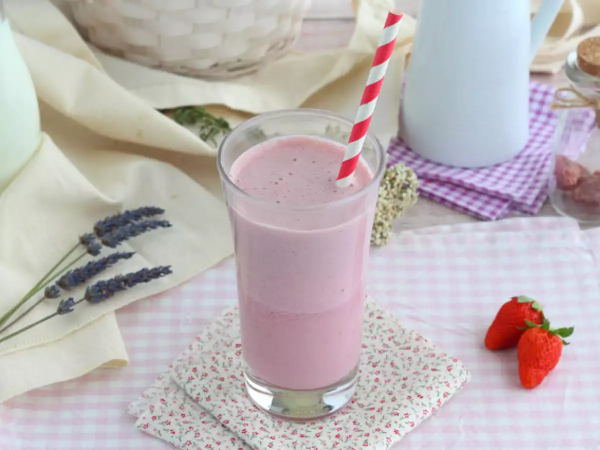 Recept Malinovo-jahodový koktail