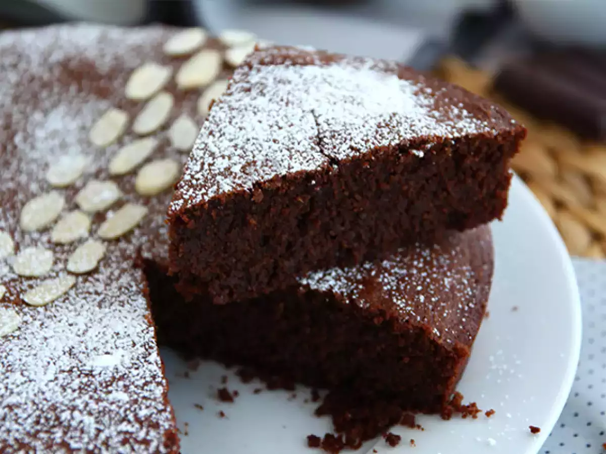 Recept Torta caprese fondante