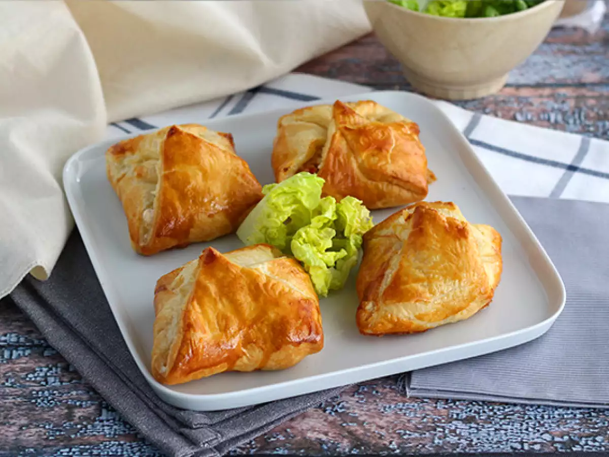 Recept Fagottini s údeným lososom a kozím syrom