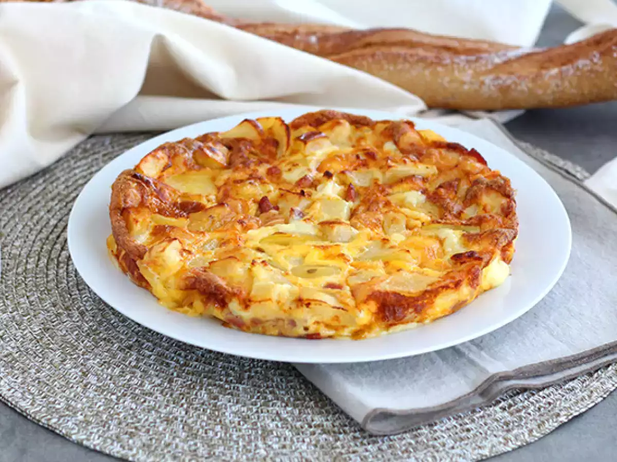 Recept Raclette tortilla