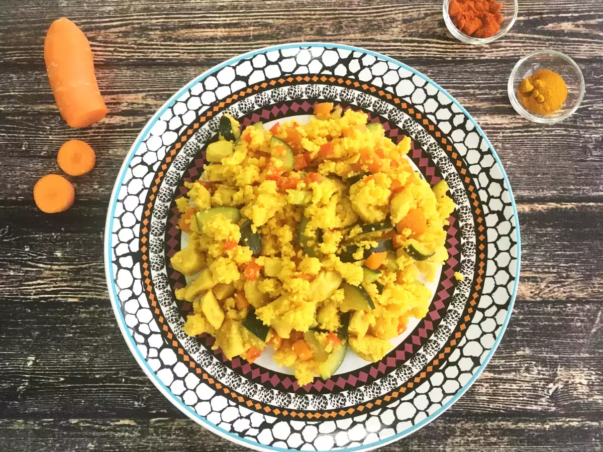 Recept Expresný kuskus (kuracie mäso a zelenina)