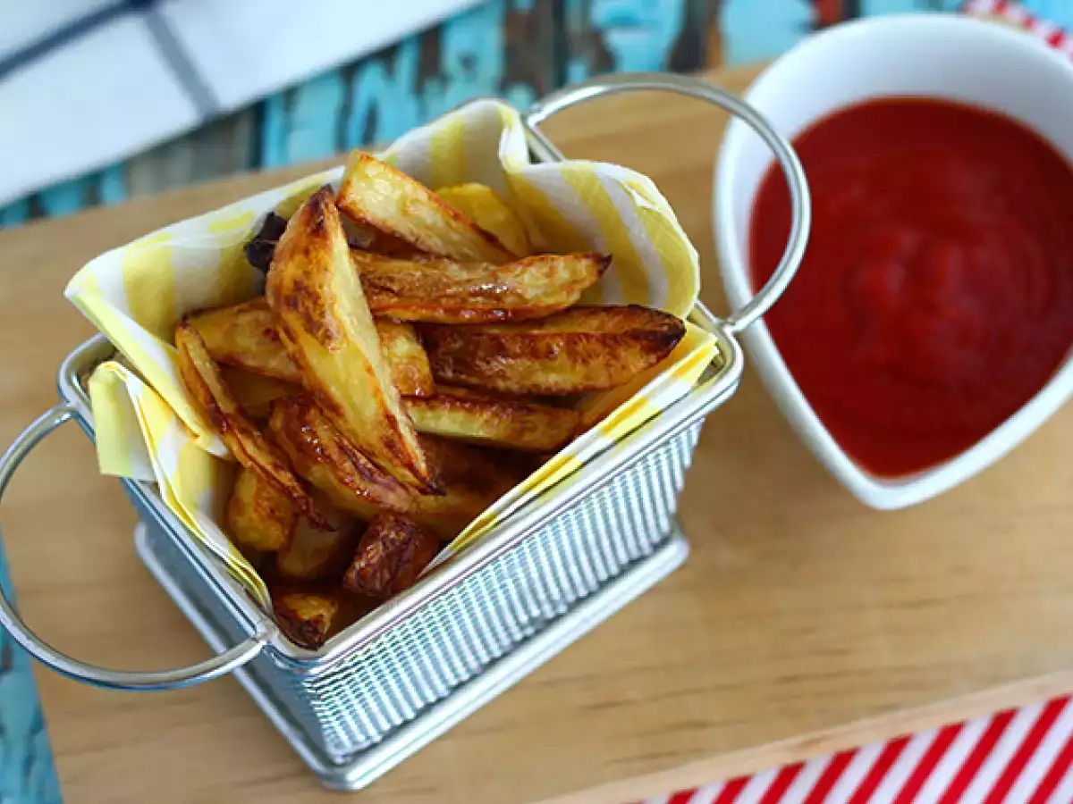 Recept Chrumkavé hranolčeky z rúry