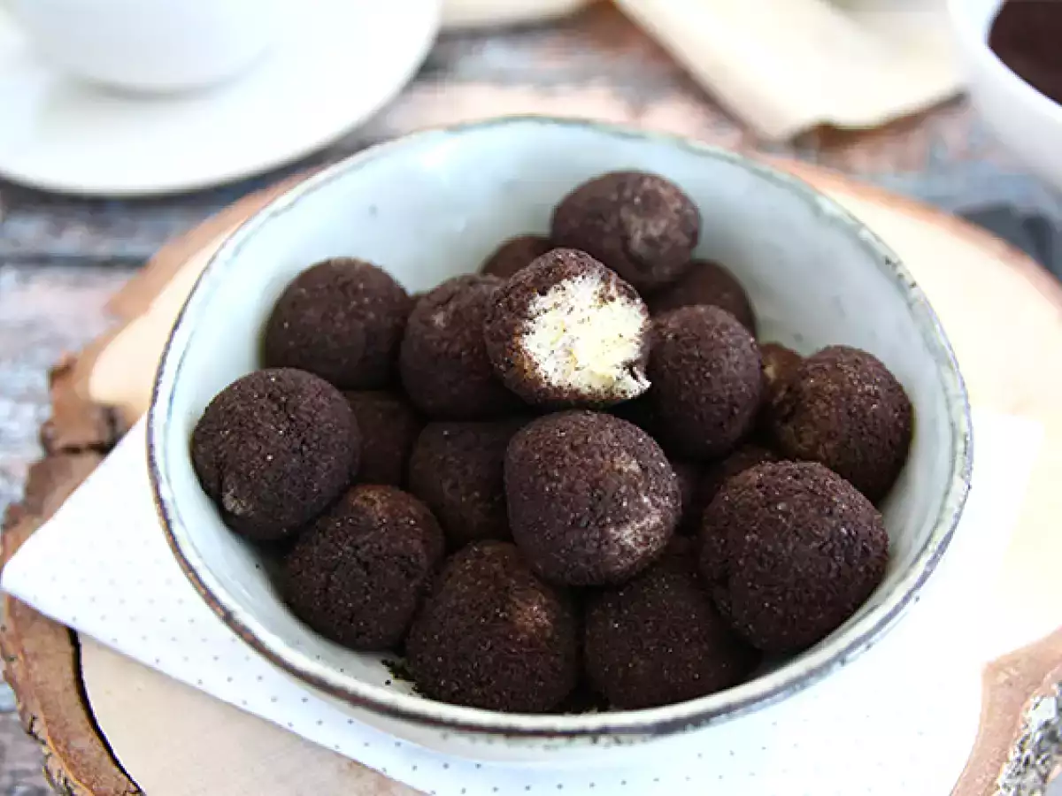 Recept Sušienkové pralinky oreo