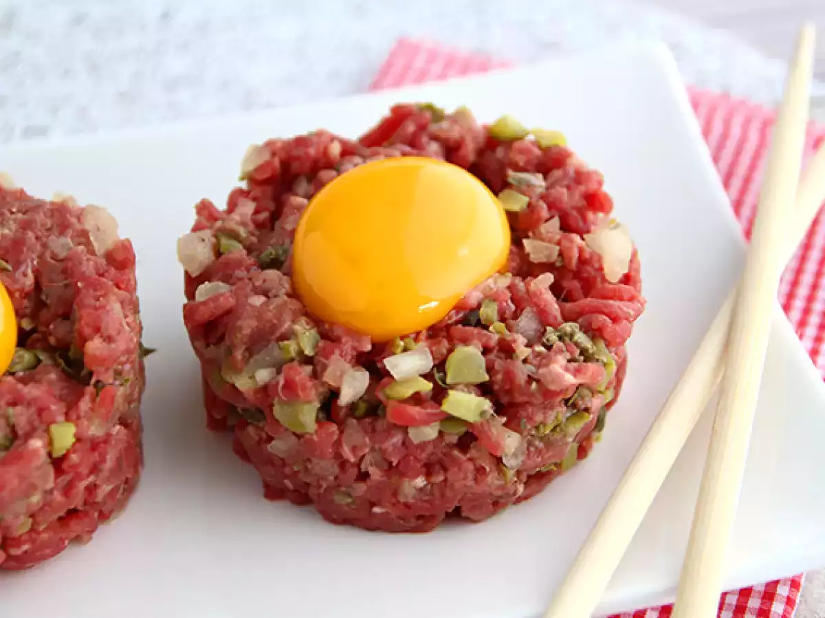 Recept Hovädzí tatársky biftek