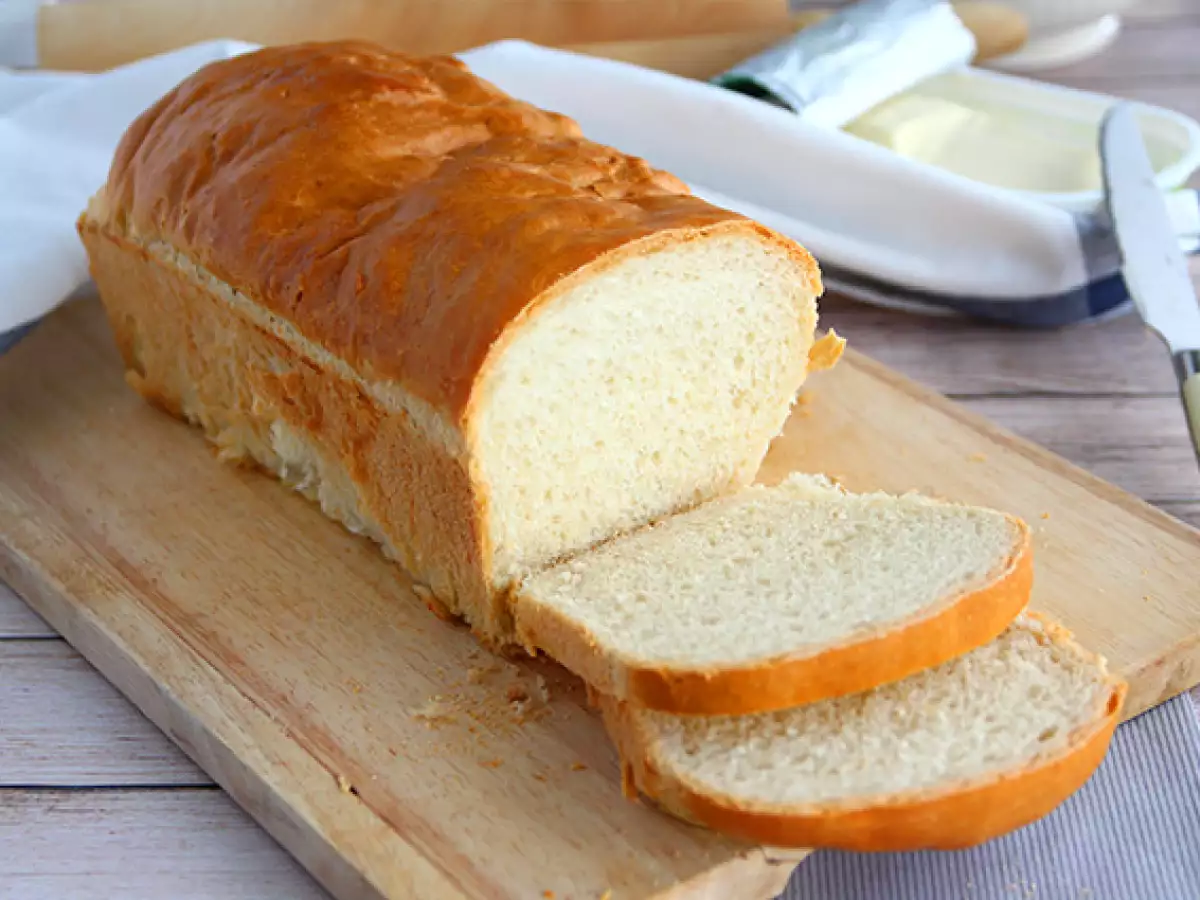 Recept Domáci sendvičový chlieb