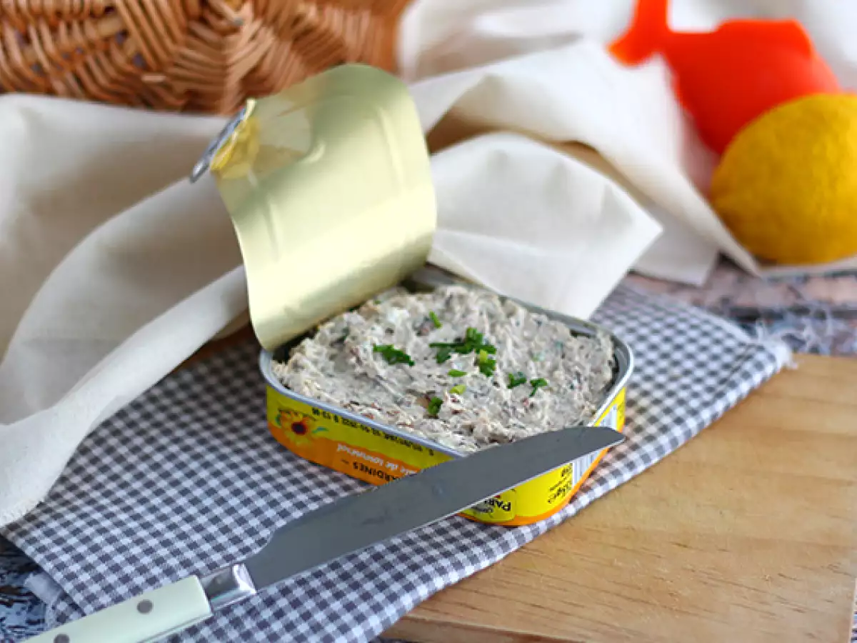 Recept Rýchle a jednoduché rilletky zo sardiniek