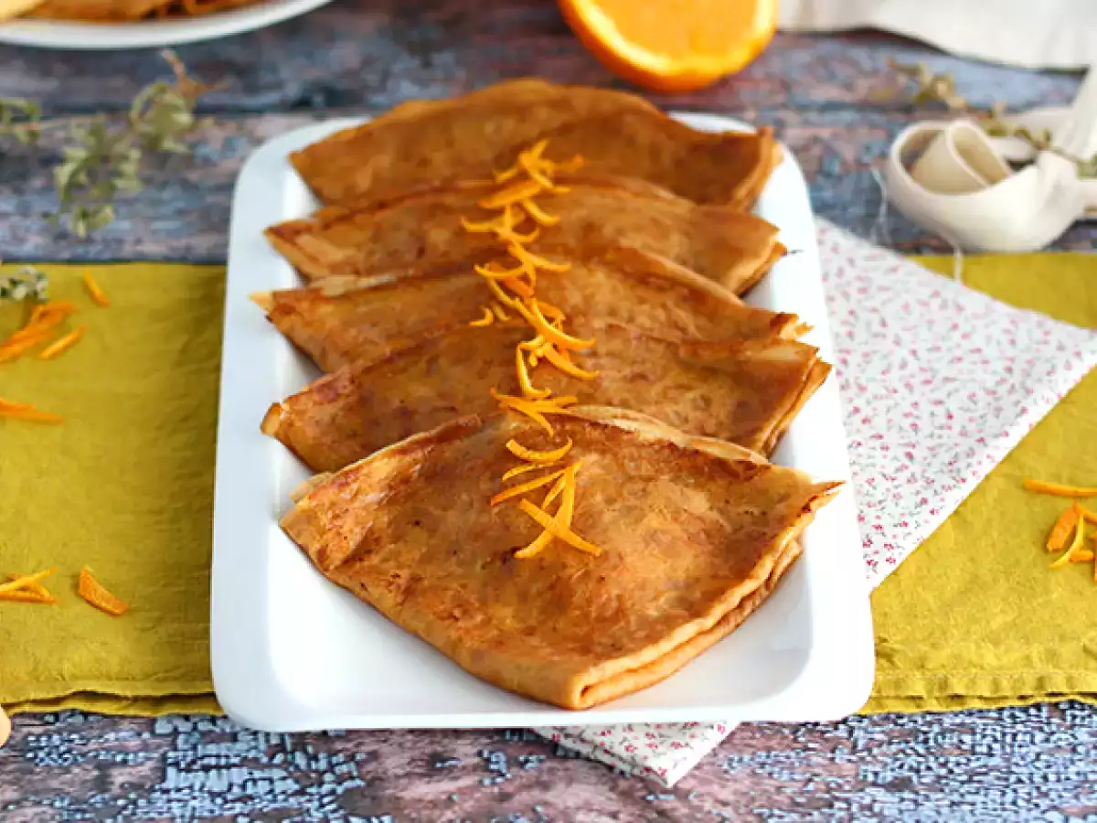 Recept Crêpes suzette, tradičný recept