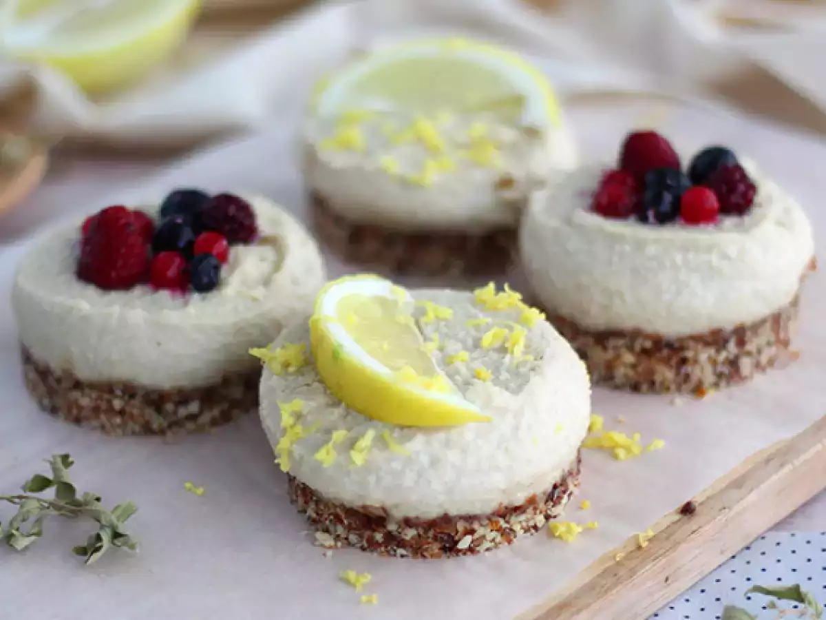 Recept Vegánske cheesecaky, vegánsky recept od a po z