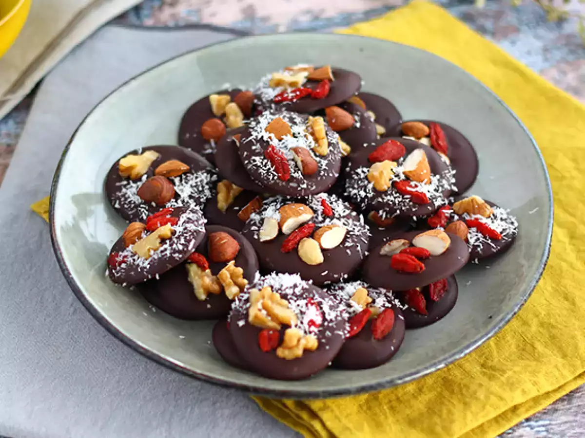 Recept Žobráci, čokolády so sušeným ovocím