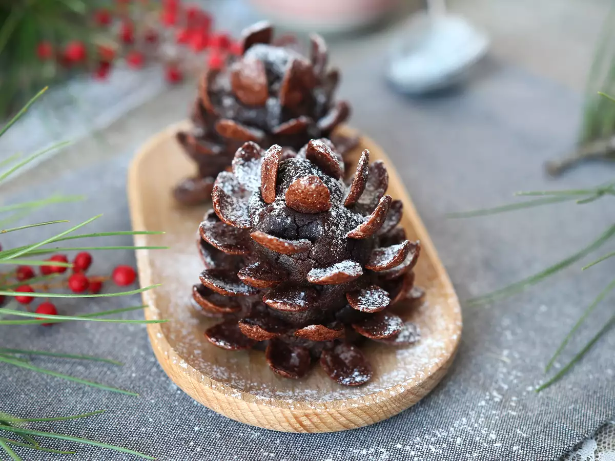 Recept Premeňte svoj koláčik na čokoládovú šišku!