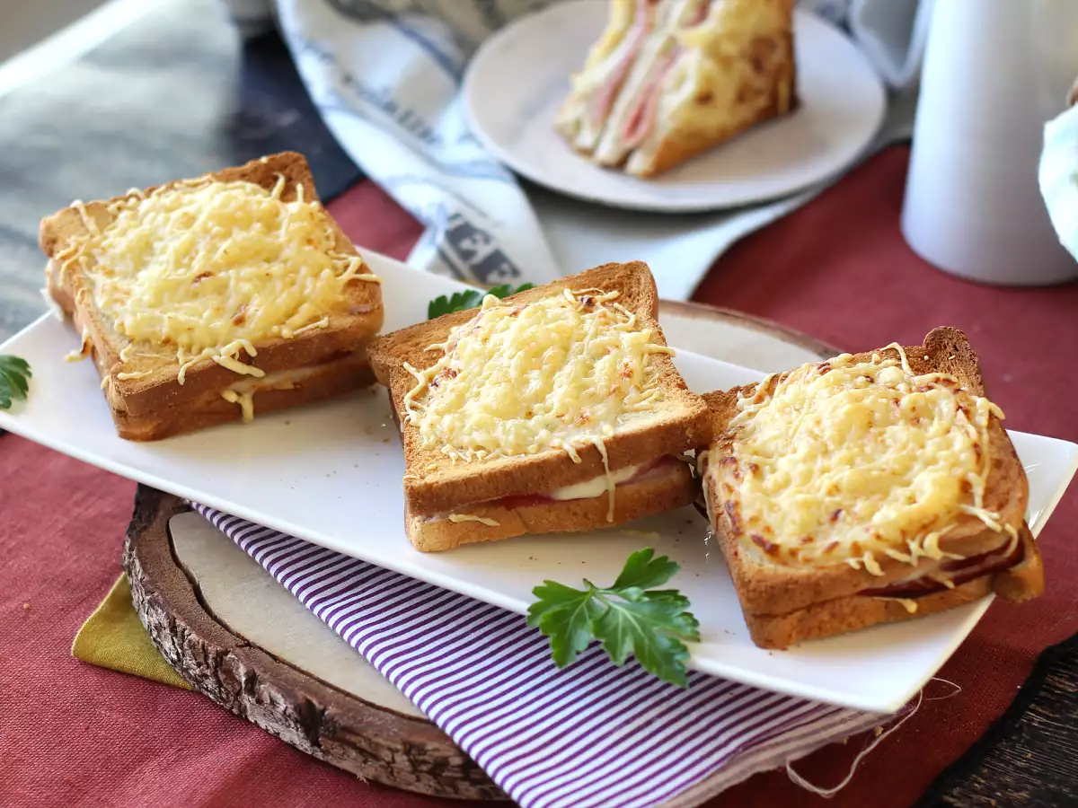 Recept Croque monsieur s airfryer