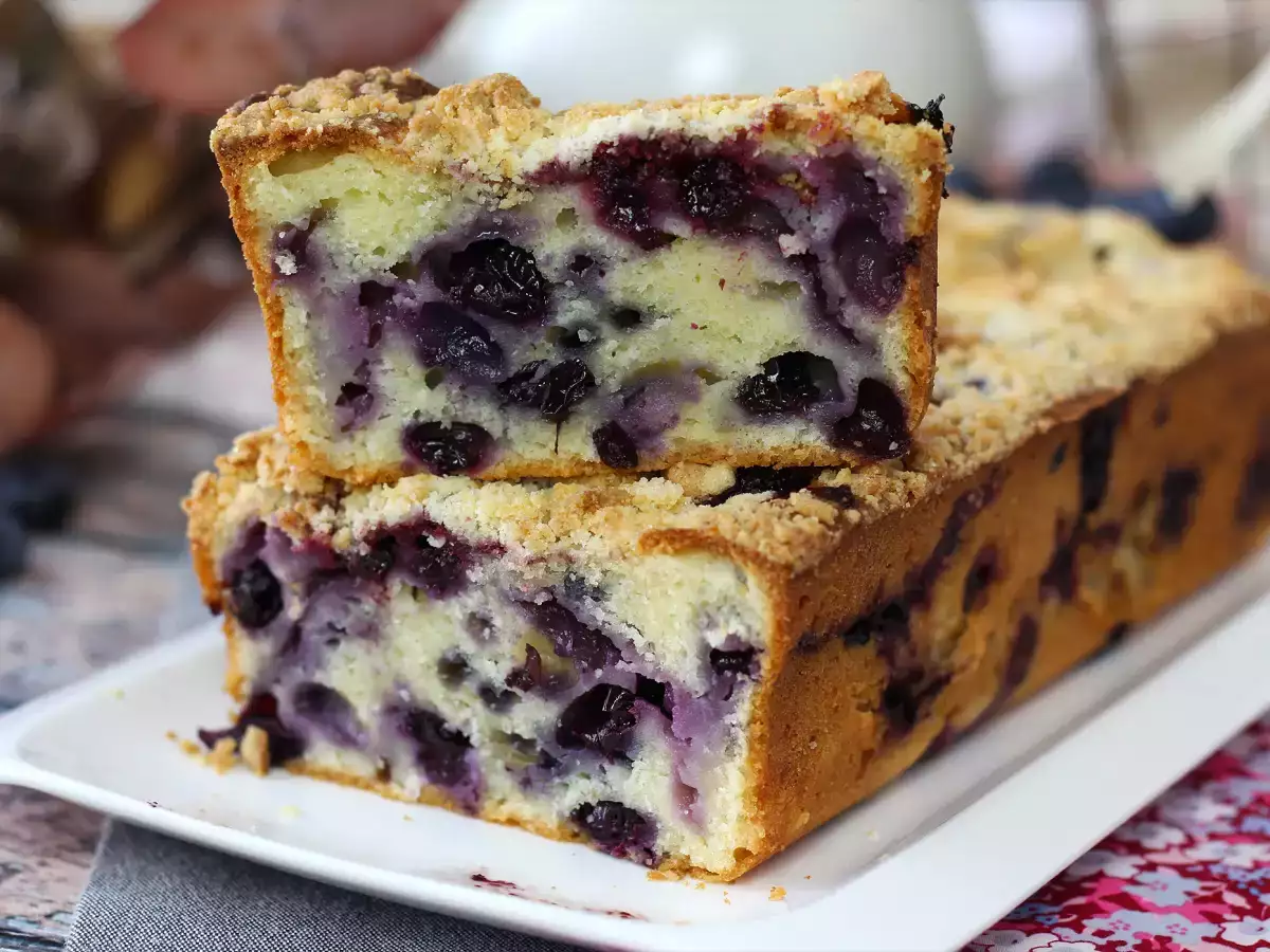 Recept Čučoriedkový koláč: koláč, ktorý spája fondán, jemnosť a chrumkavosť!