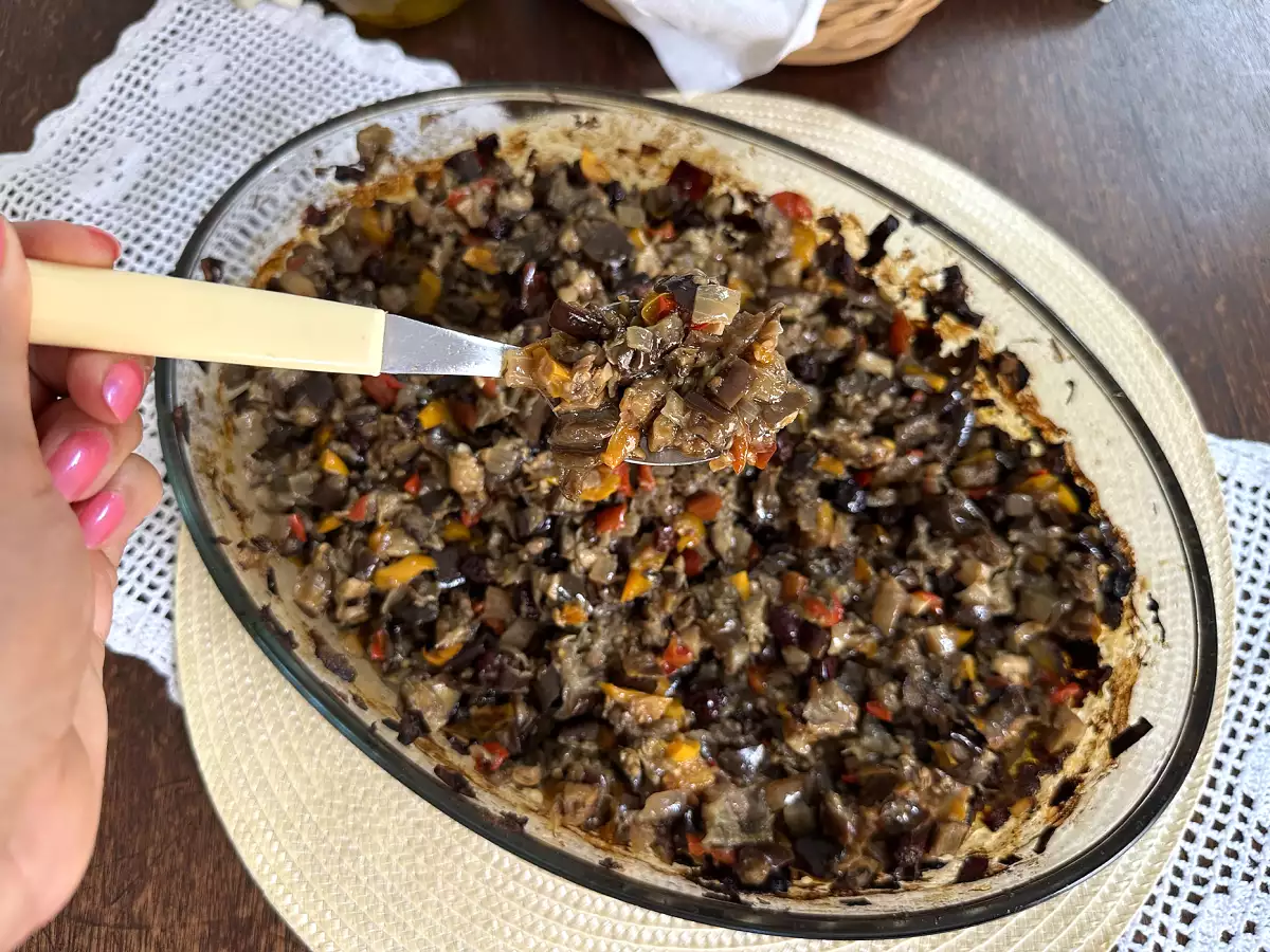 Recept Baklažánové antipasto mojej mamy: rodinný recept, ktorý všetci milujú