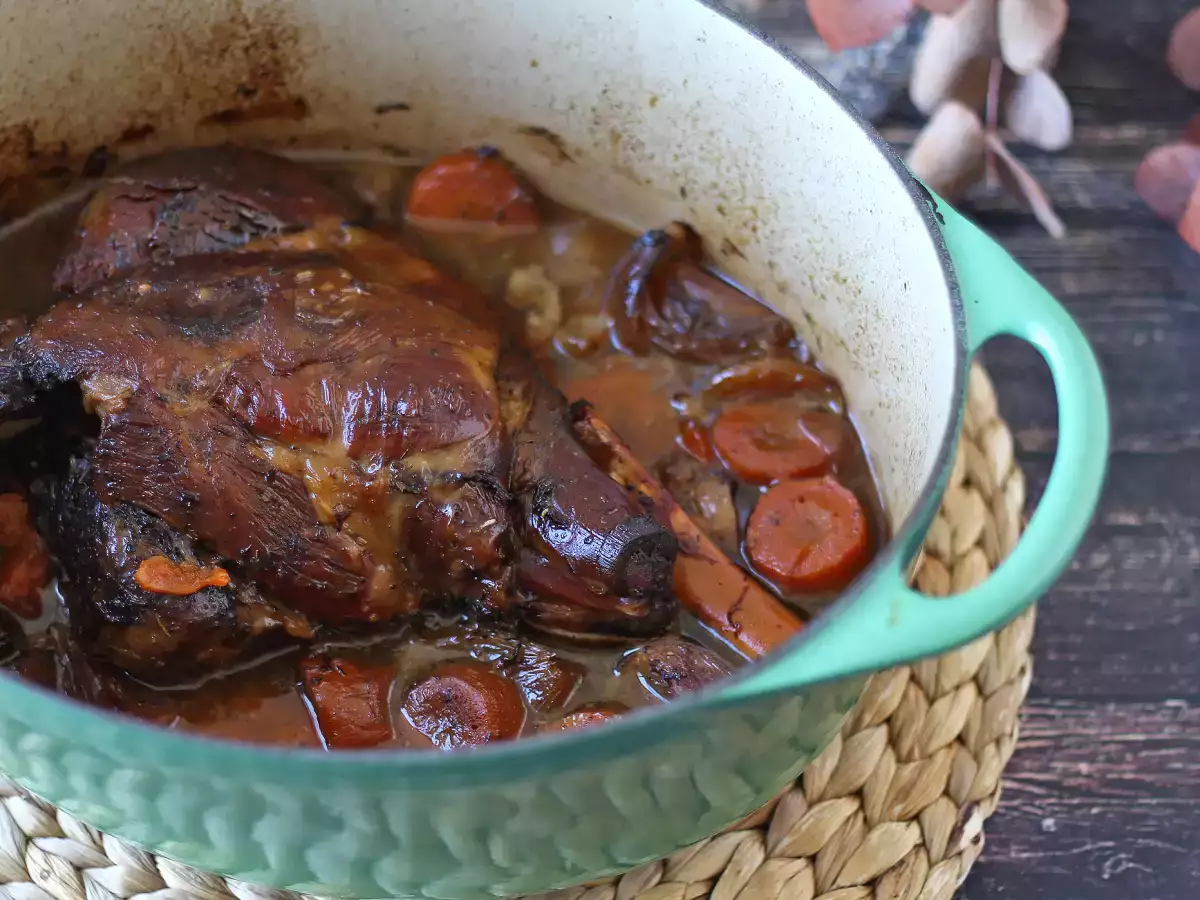 Recept Jahňacie stehno v 7 hodín: veľmi jednoduchý recept