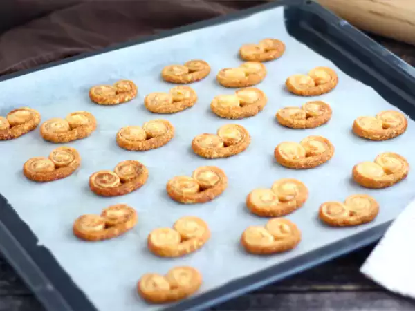 Recept Rýchle a jednoduché palmy z lístkového cesta