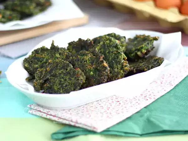 Recept Jednoduché špenátové lievance