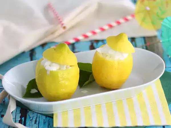 Recept Mrazený citrón, osviežujúci sorbet