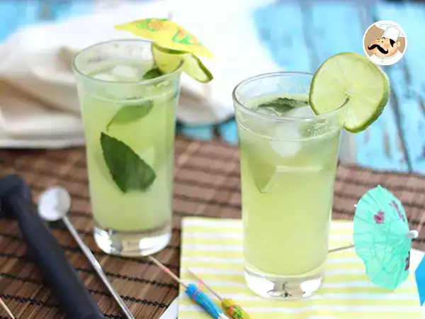 Recept Uhorkové mojito, nealkoholický koktail
