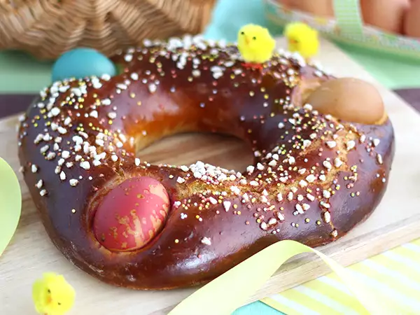 Recept Mouna, tradičná veľkonočná brioška