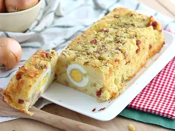 Recept Veľkonočná zemiaková terina
