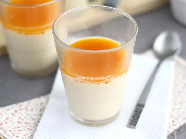 Recept Vegánska kokosová panna cotta