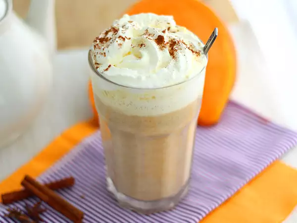 Recept Tekvicové latte s korením