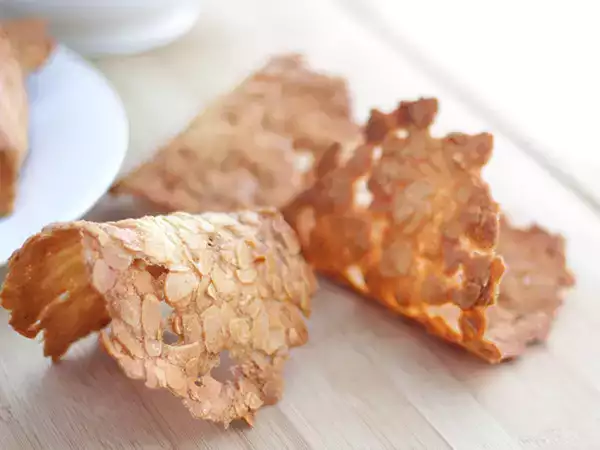 Recept Mandľové obkladačky