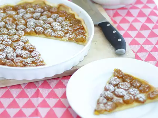 Recept Slivkový koláč mirabelle