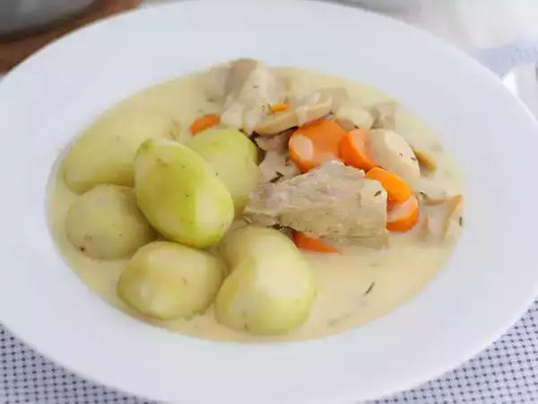 Recept Jednoduché dusené teľacie mäso