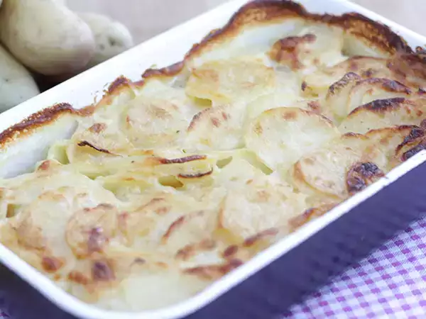 Recept Gratin dauphinois, skutočný tradičný recept