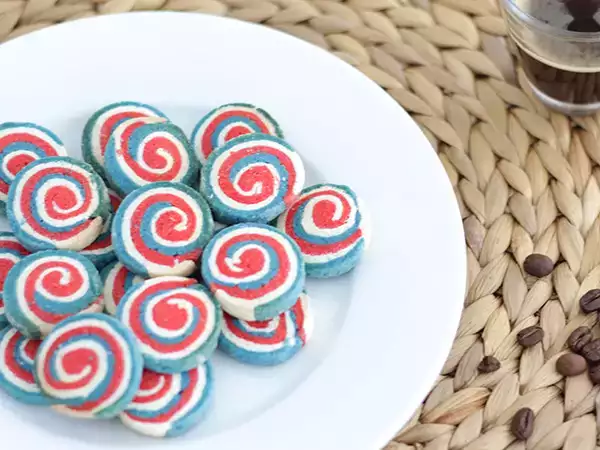 Recept Trojfarebné sušienky, francúzska vlajka
