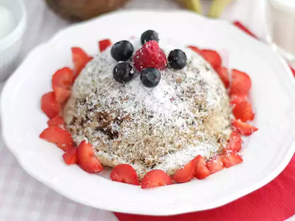 Recept Banánový kokosový koláč - bez laktózy a lepku